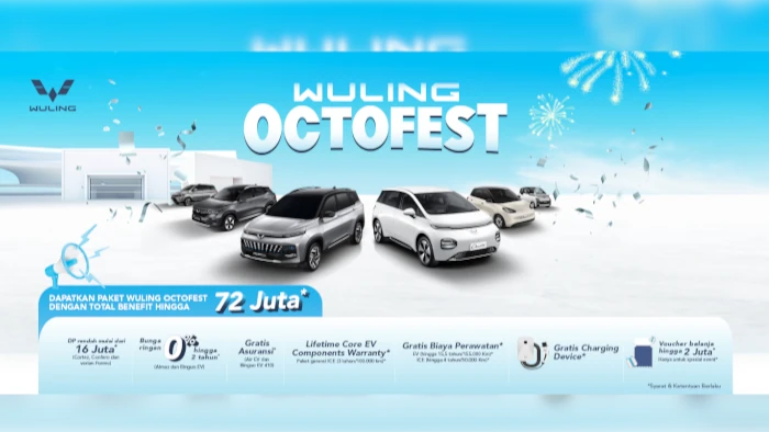 Dapatkan Benefit Wuling Octofest Hingga Rp 72 Juta